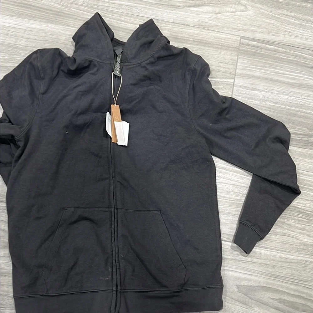 SKIMS loung jersey ZIP UP HOODIE ash - Picture 4 of 8